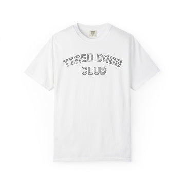 T-Shirt — "Tired Dads Club" Castle Illustration Tee