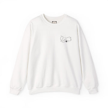 Nurse Life Sweatshirt — "Literally Just a Nurse" Doodle Medical Crewneck